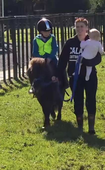 New Shoots Kindergarten Return For Pony Riding Experience